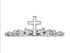 Headstone Cross Design 613