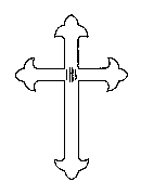 Headstone Cross Design 618
