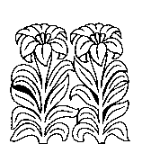 Headstone Floral Design 1043