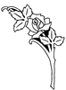 Headstone Floral Design 1083