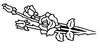 Headstone Floral Design 1115