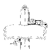 Headstone Floral Design 1136