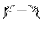 Headstone Floral Design 1211