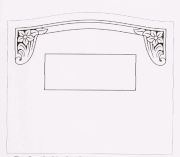 Headstone Floral Design 967