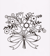 Headstone Floral Design 974