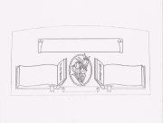 Headstone Seasons Cherished Design 3107