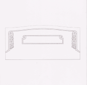 Headstone Seasons Cherished Design 3122