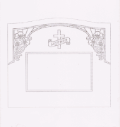 Headstone Seasons Cherished Design 3126