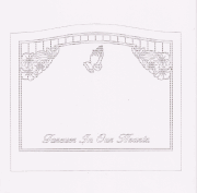 Headstone Seasons Cherished Design 3127
