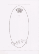 Headstone Seasons Cherished Design 3131