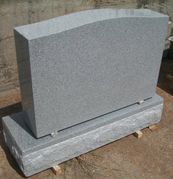 K-05 Gray Double Upright Monument 