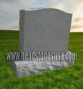 L-02 Gray Granite Upright Headstone L-02 Gray Granite Upright Headstone