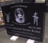 Laser Etched Cemetery Headstone Laser Etched Cemetery Headstone