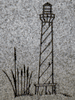 Sandblasted Lighthouse Design 