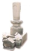 LSX-A032  Granite Headstone 