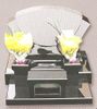 LSX-A041  Black Granite Headstone 