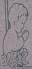 Memorial Engraving of a Child Knelt Praying