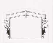  Memorial Headstone Design 1856