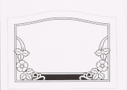  Memorial Headstone Design 1872