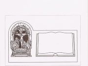  Memorial Headstone  Design 1893