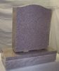 N-01 G663 Single Upright Headstone 