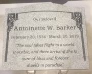 Upright Headstone Memorial 