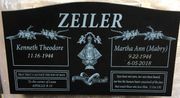 Laser Etched Tombstone 