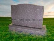 P-01 G663 Granite Grave Marker Tombstone