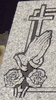 Praying Hands with Cross and Rose