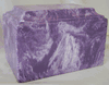 Purple Cultured Marble Cremation Urn