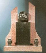 Red & Black Headstone SX-011