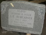 Slanted Cemetery Monument