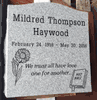 Solid Granite Upright Headstone Solid Granite Upright Headstone