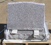 SP5 ANXI RED Slant Style Cemetery Memorial