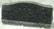 SP7 Blue Pearl Granite Memorial