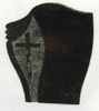 TF-A08 Unique gravestone with engraved cross