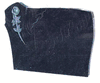 TF-A09  Granite Upright Memorial With Rose Design