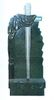 TF-A24    Jet Black Granite Grave Memorial Monument