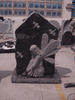 TF-A29  Memorial  Gravestone With Carved Angel