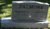 Upright Gray Granite Headstone