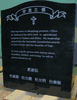 Upright Laser Etched Gravestone