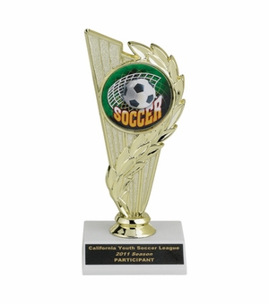 07 INCH TROPHY, HOLDS MEDALLION INSERT