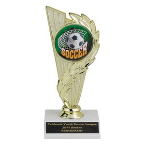 07 INCH TROPHY, HOLDS MEDALLION INSERT