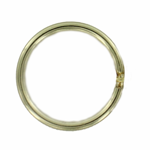 1-1/16 INCH GOLD SPLIT KEYRING