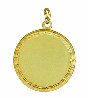 1-1/16 INCH MEDAL FRAME HOLDS 7/8 INCH INSERT - MULTIPLE COLORS