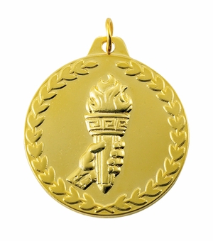 1-1/2 Inch Customizable Achievement Medal in Gold, Silver, or Bronze