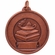 1-1/2 Inch in Diameter Academic Medal in Bronze with Customizable Options