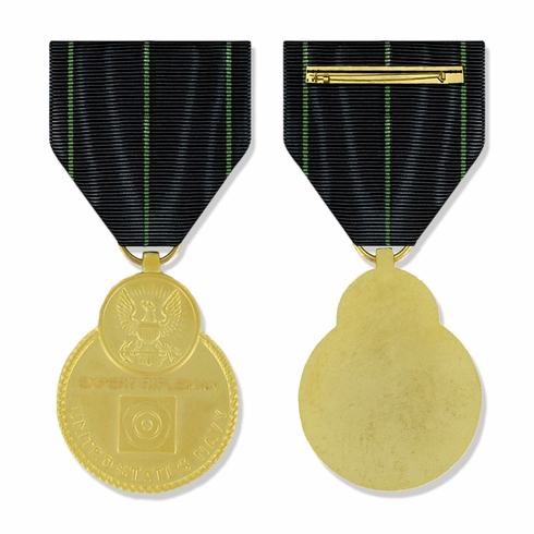 1-1/2 INCH NAVY EXPERT RIFLEMAN MILITARY MEDAL