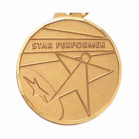 1-1/2 INCH STAR PERFORMER, GOLD