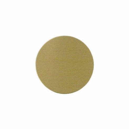 1-1/2 SATIN BRASS DISC